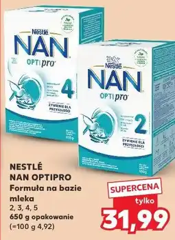 Kaufland Formuła na bazie mleka Nestlé NAN OPTIPRO oferta