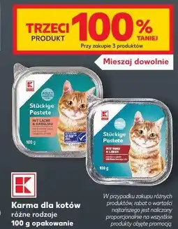 Kaufland K-Classic Karma dla kotów Stückige Pastete oferta