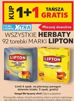 Kaufland Herbaty Lipton oferta