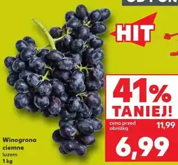 Kaufland Winogrona ciemne luzem oferta