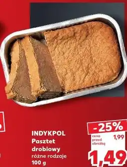 Kaufland Indykpol Pasztet drobiowy różne rodzaje oferta