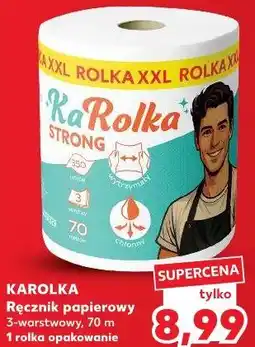 Kaufland Karolka Ręcznik papierowy KaRolka Strong 3-warstwowy oferta