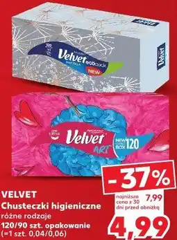 Kaufland Velvet Chusteczki higieniczne oferta