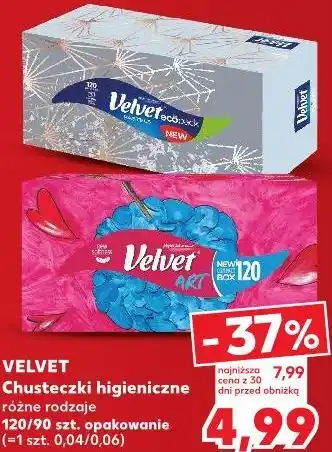 Kaufland Velvet Chusteczki higieniczne oferta
