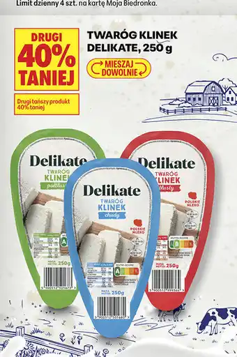 Twaróg klinek Delikate