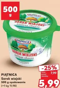 Kaufland PIĄTNICA Serek wiejski oferta
