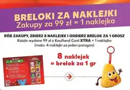 Kaufland Maskotka brelok Freszaki za 8 naklejek oferta