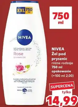 Kaufland Nivea Żel pod prysznic oferta
