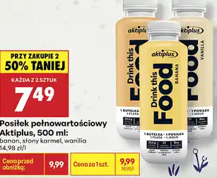 Biedronka Posiłek pełnowartościowy Aktiplus oferta