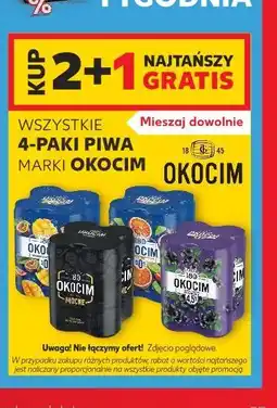 Kaufland 4-Pak piwa Okocim oferta