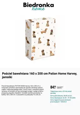 Biedronka Pościel bawełniana 160 x 200 cm oferta