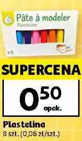 Auchan Plastelina 8 szt oferta
