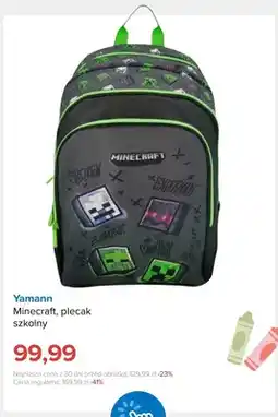Smyk Plecak szkolny Yamann Minecraft oferta