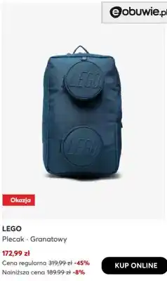 eobuwie Plecak LEGO granatowy oferta