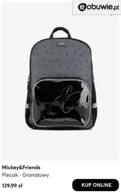 eobuwie Plecak Mickey & Friends granatowy oferta