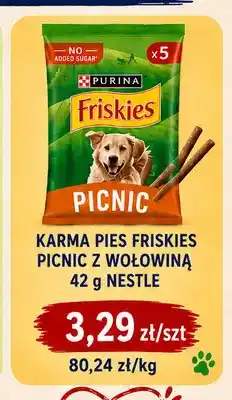Karma dla psa Friskies Picnic z wołowiną