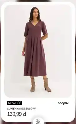 BonPrix Sukienka koszulowa Bonprix oferta
