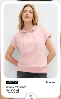 Bluza z kapturem Bonprix