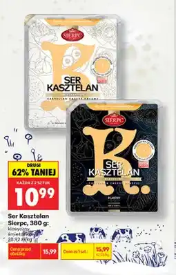 Biedronka Ser Kasztelan śmietankowy w plastrach Sierpc oferta