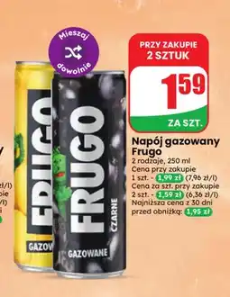 Dino Napój gazowany Frugo czarne oferta