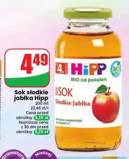 Dino Sok słodkie jabłka Hipp oferta
