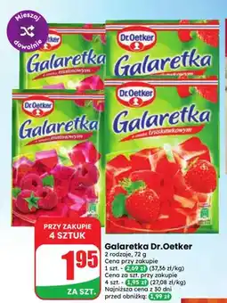 Dino Galaretka o smaku truskawkowym Dr.Oetker oferta
