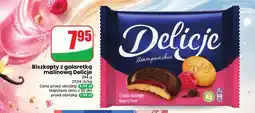 Dino Biszkopty z galaretką malinową Delicje oferta