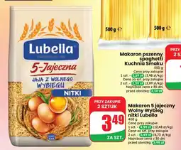 Dino Makaron 5-jajeczny wolny wybieg nitki Lubella oferta
