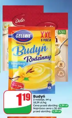 Dino Budyń Rodzinny waniliowy Gellwe oferta