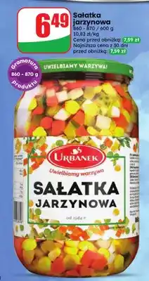 Dino Sałatka jarzynowa Urbanek oferta