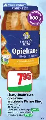 Dino Filety śledziowe opiekane w zalewie Fisher King oferta