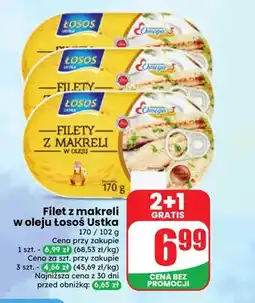 Dino Filet z makreli w oleju Łosoś Ustka oferta