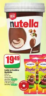 Dino Lody w kubku Nutella oferta
