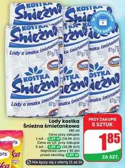 Dino Lody kostka Śnieżna śmietankowa oferta