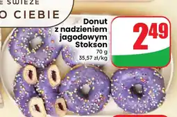 Dino Donut z nadzieniem jagodowym Stokson oferta