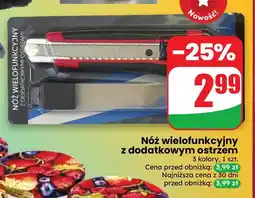 Dino Nóż wielofunkcyjny z dodatkowym ostrzem oferta