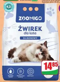 Dino Żwirek dla kota silikonowy Zoomigo oferta