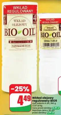 Dino Wkład olejowy regulowany BIO9 Płomyk oferta