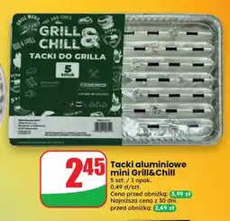 Dino Tacki aluminiowe mini Grill & Chill oferta