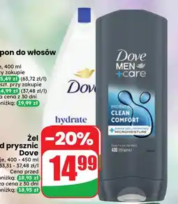 Dino Żel pod prysznic Dove Hydrate oferta
