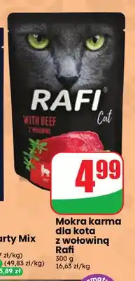 Dino Mokra karma dla kota z wołowiną Rafi oferta