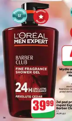 Dino Żel pod prysznic męski L'Oréal Men Expert Barber Club oferta