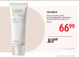 Rossmann Krem do twarzy lekki przeciwsłoneczny z podwójną ochroną SPF 50+ PA++++ Celimax oferta