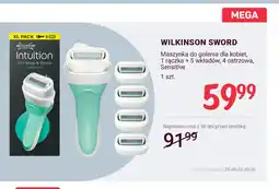 Rossmann Maszynka do golenia dla kobiet Wilkinson Sword Sensitive 1 rączka + 5 wkładów 4 ostrzowa oferta
