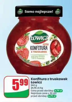 Dino Konfitura z truskawek Łowicz oferta