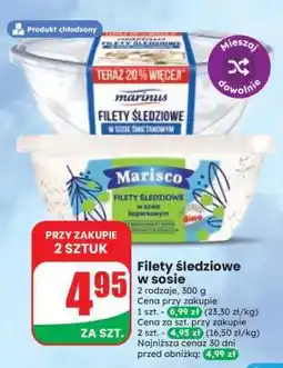 Dino Filety śledziowe w sosie oferta