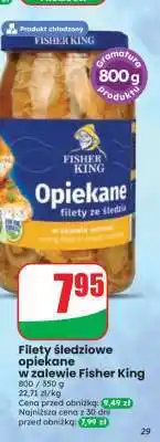 Dino Filety śledziowe opiekane w zalewie Fisher King oferta