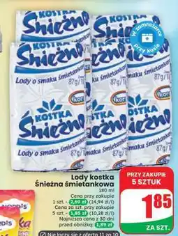 Dino Lody Kostka śnieżna śmietankowa oferta