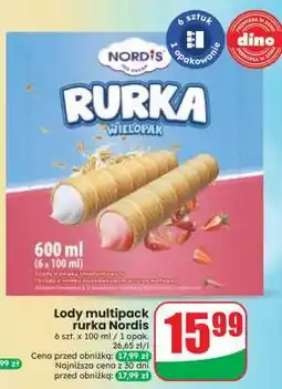 Dino Lody multipack rurka Nordis oferta