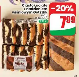 Dino Ciasto łaciate z nadzieniem wiśniowym Gotszlik oferta